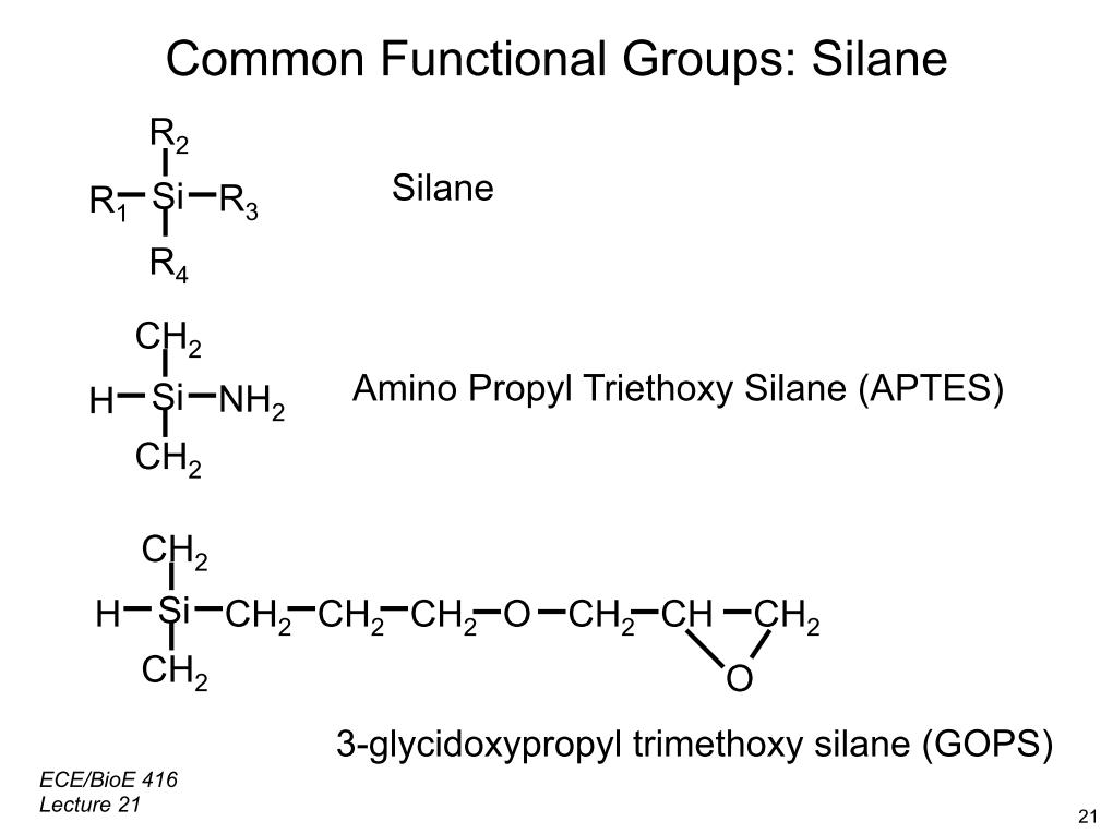 Common Functional Groups: Silane R2