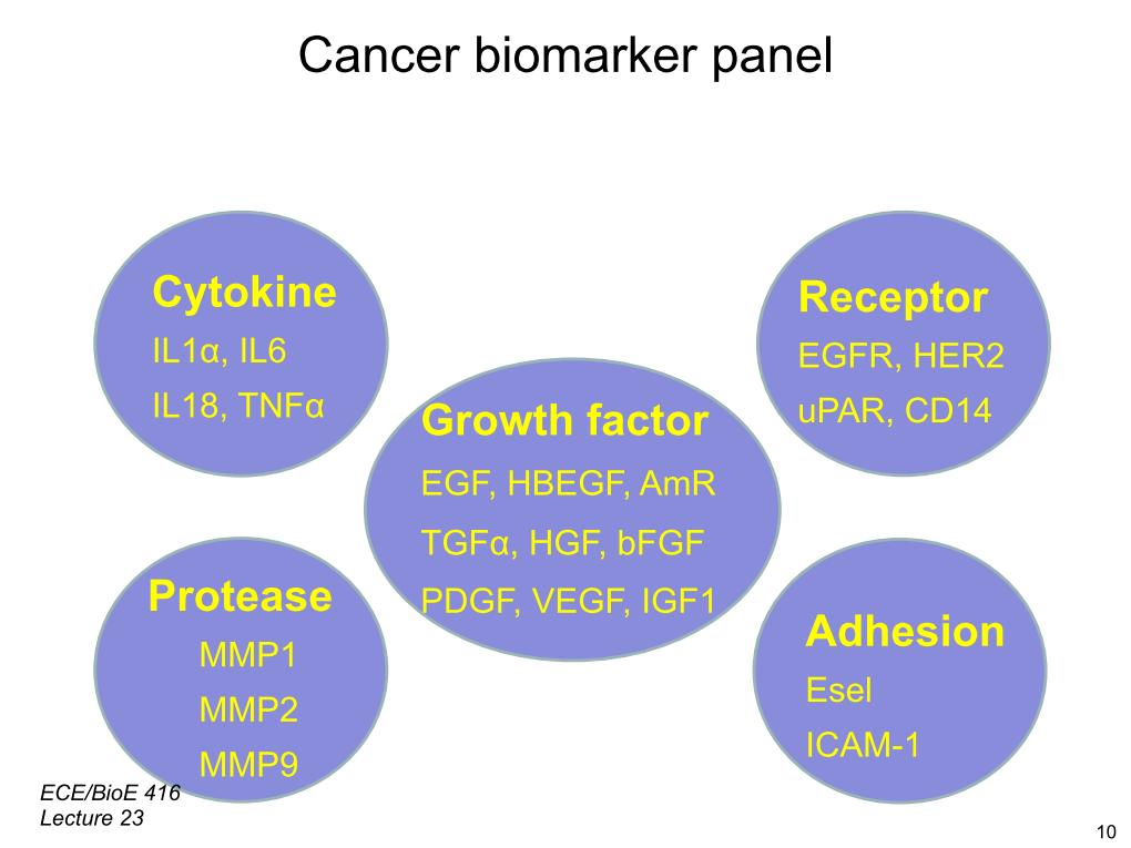 Cancer biomarker panel