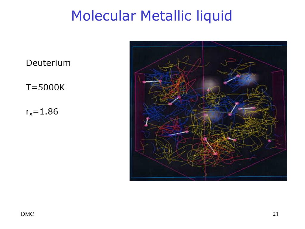 Molecular Metallic liquid