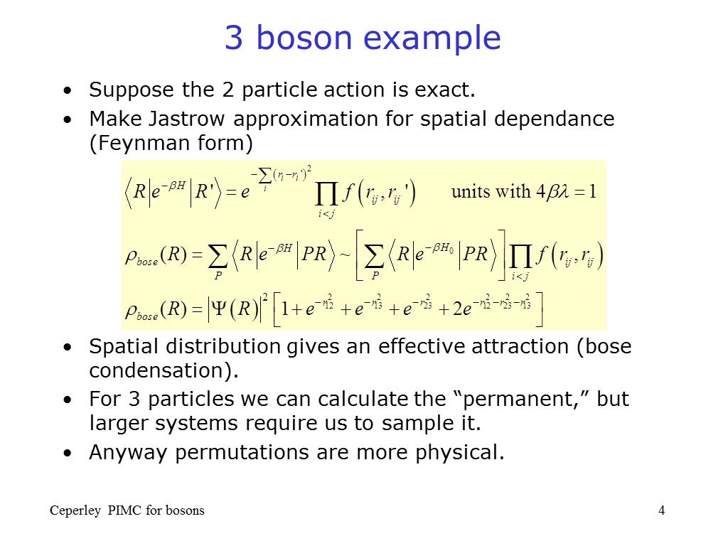 3 boson example
