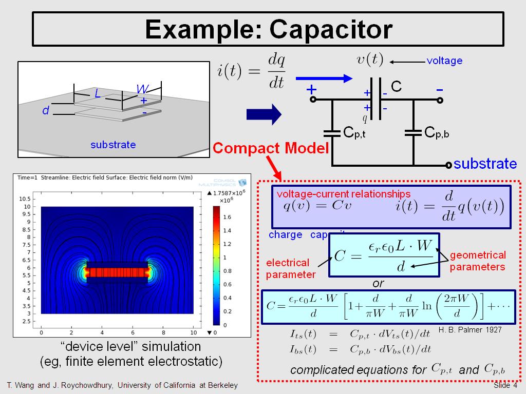 Example: Capacitor
