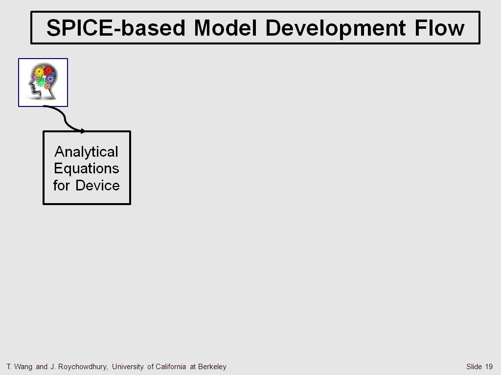 SPICE-based Model Development Flow
