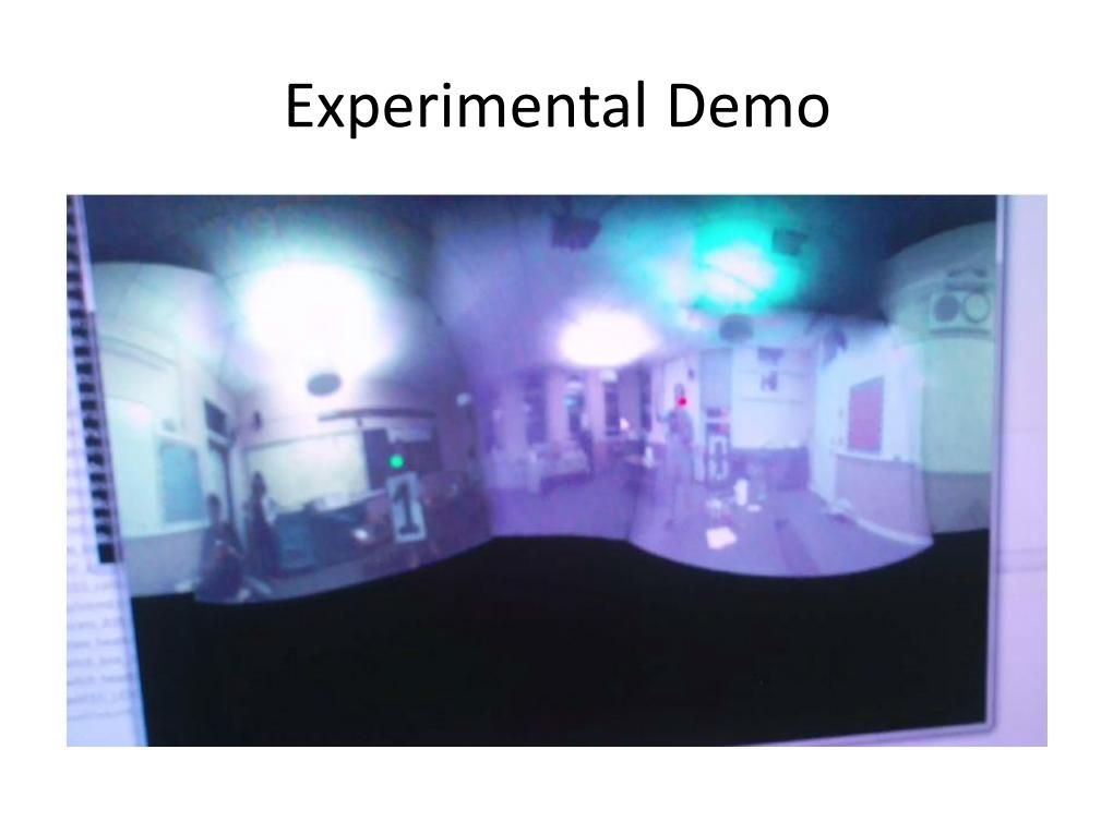 Experimental Demo