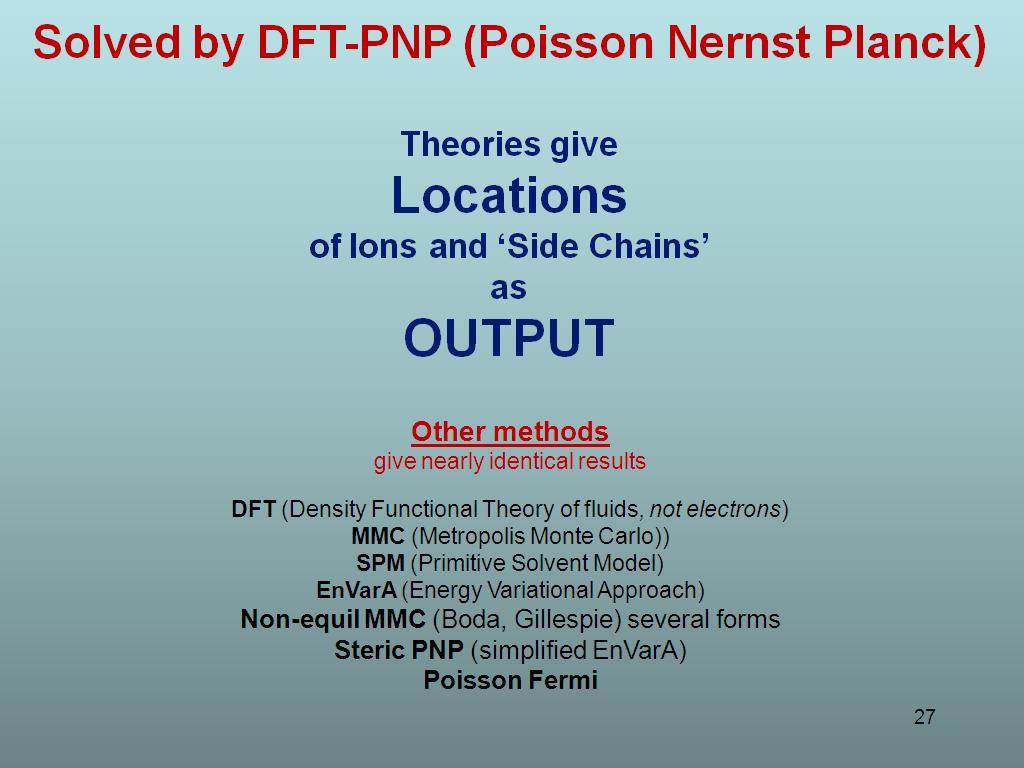 Solved by DFT-PNP