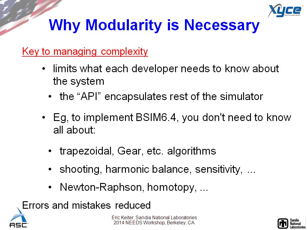 Why Modularity is Necessary