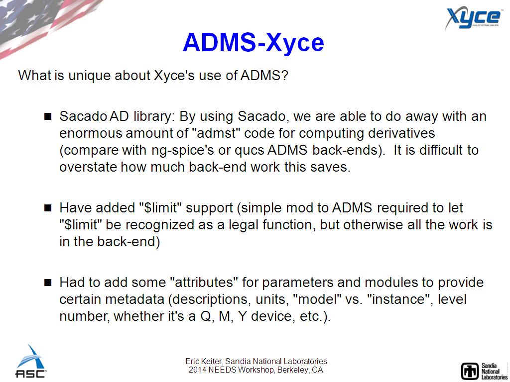 ADMS-Xyce