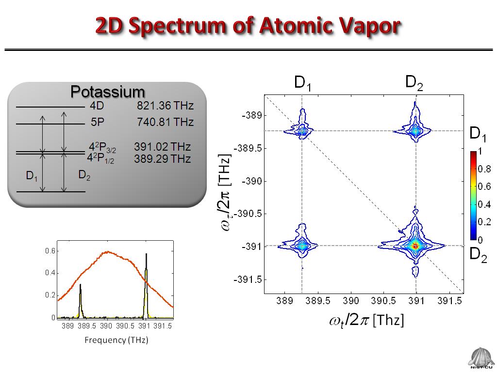 2D Spectrum of Atomic Vapor