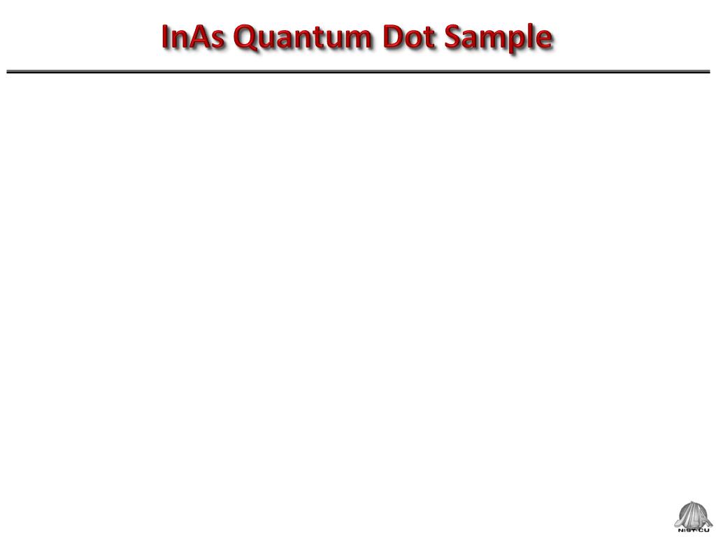 InAs Quantum Dot Sample