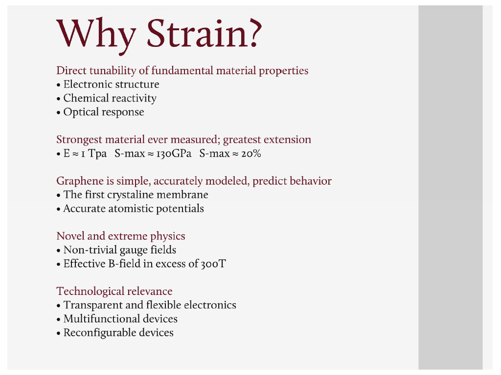 Why Strain?