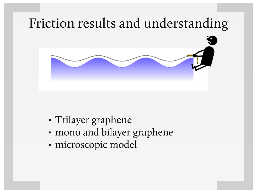 Friction results and understanding