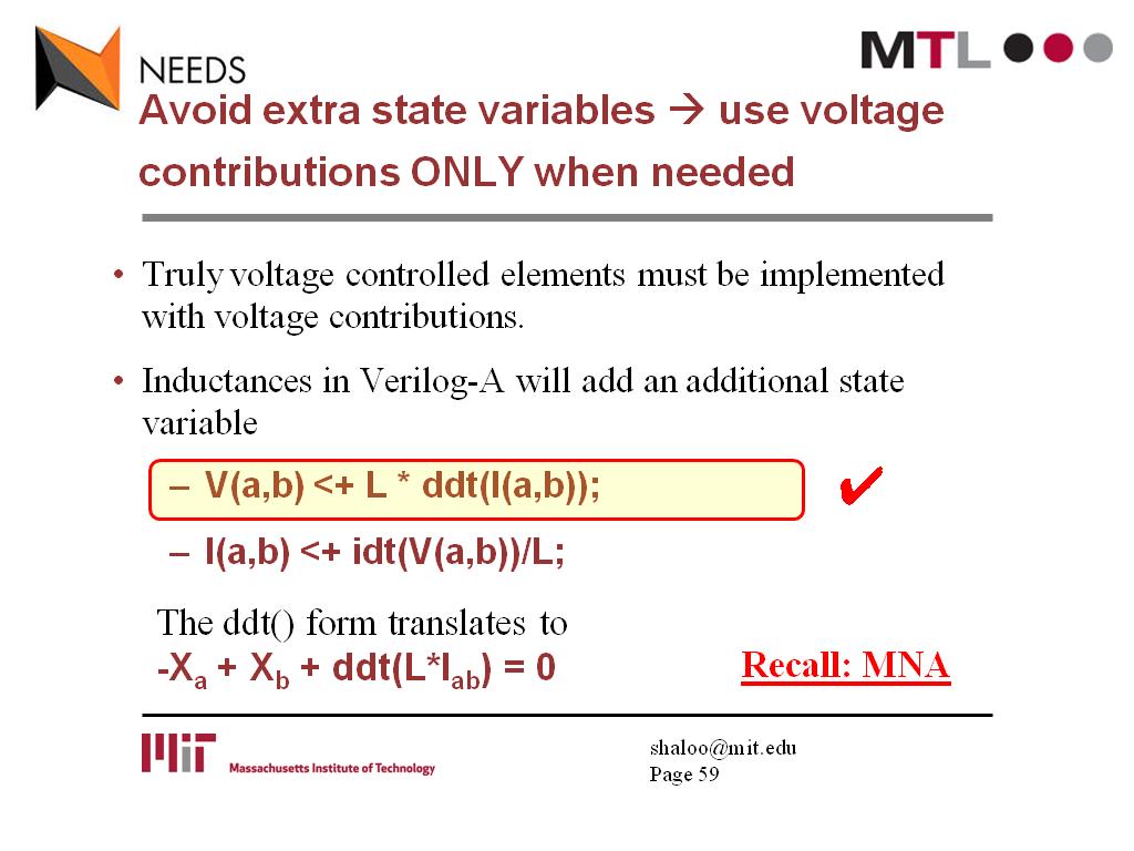 Avoid extra state variables