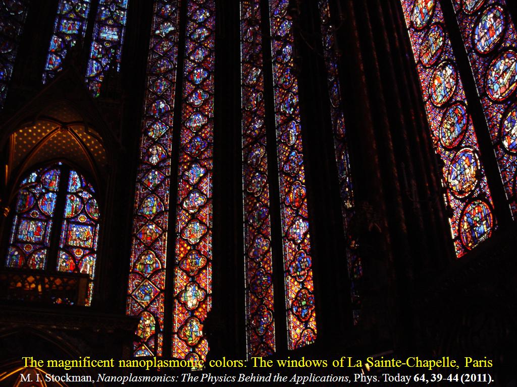 The windows of La Sainte-Chapelle, Paris