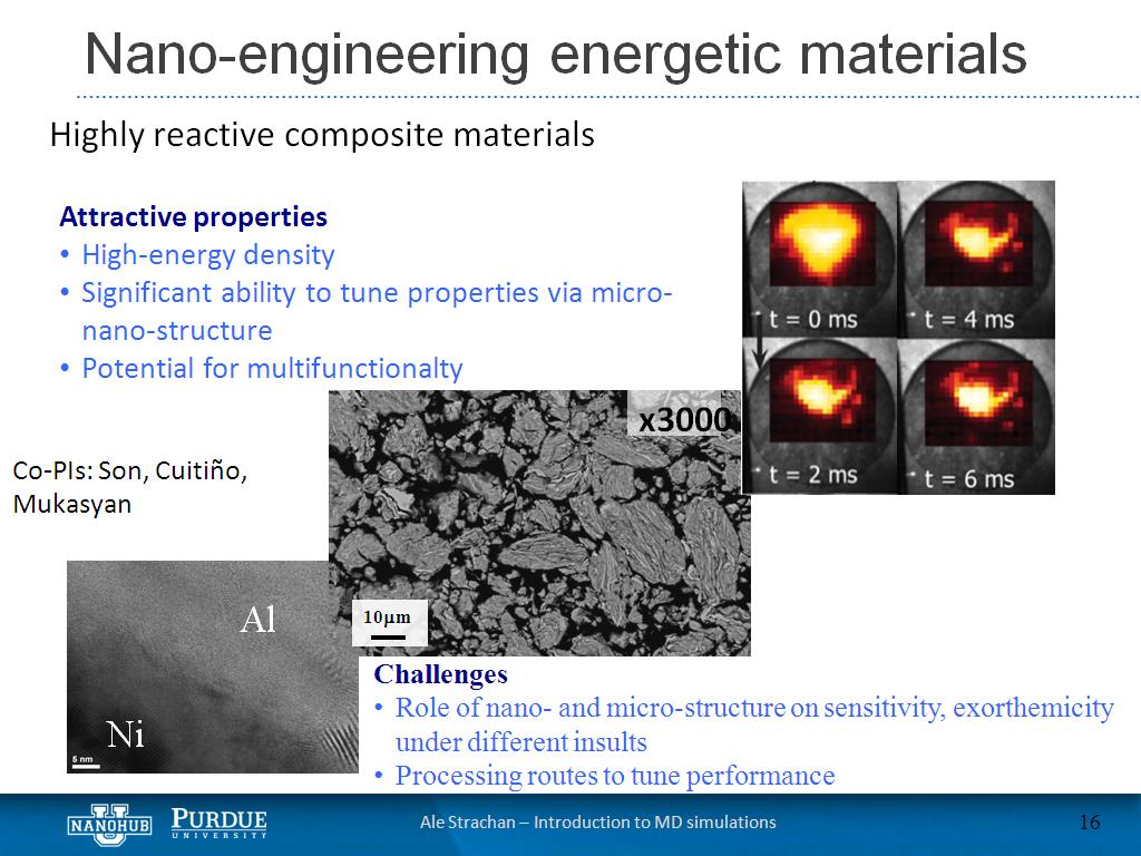 Nano-engineering energetic materials