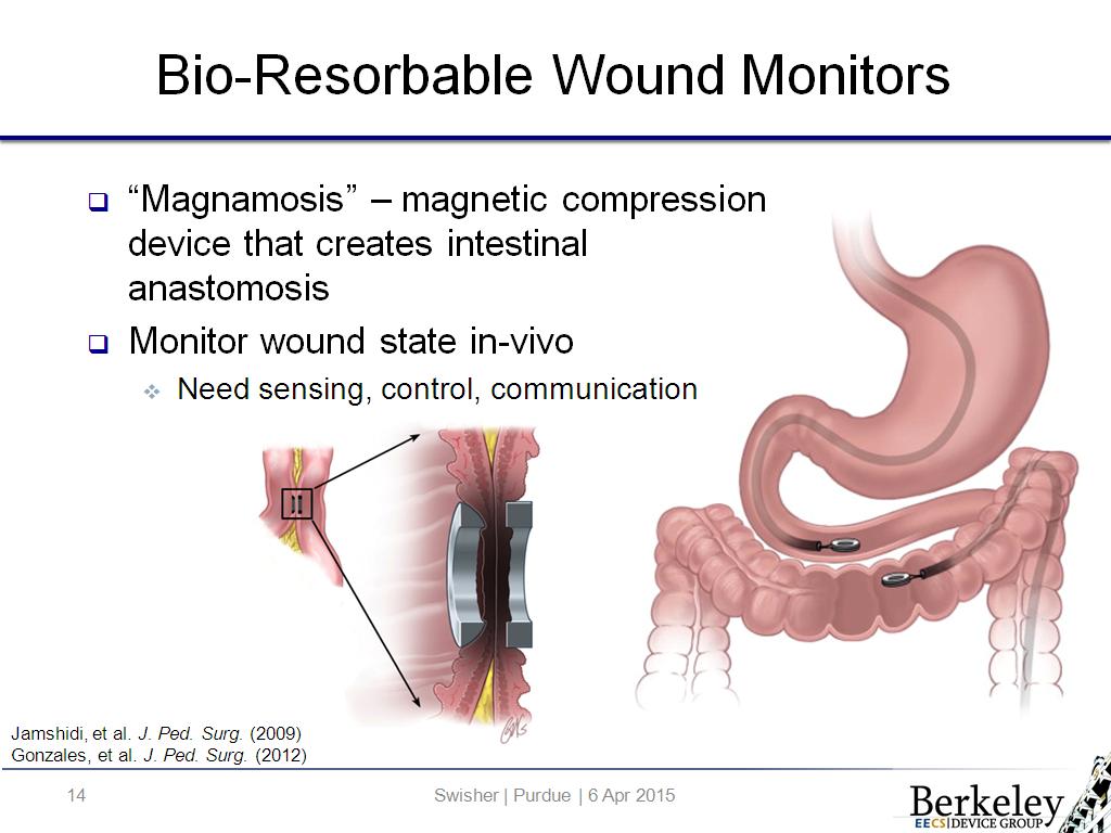Bio-Resorbable Wound Monitors