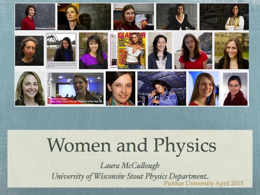 Women and Physics