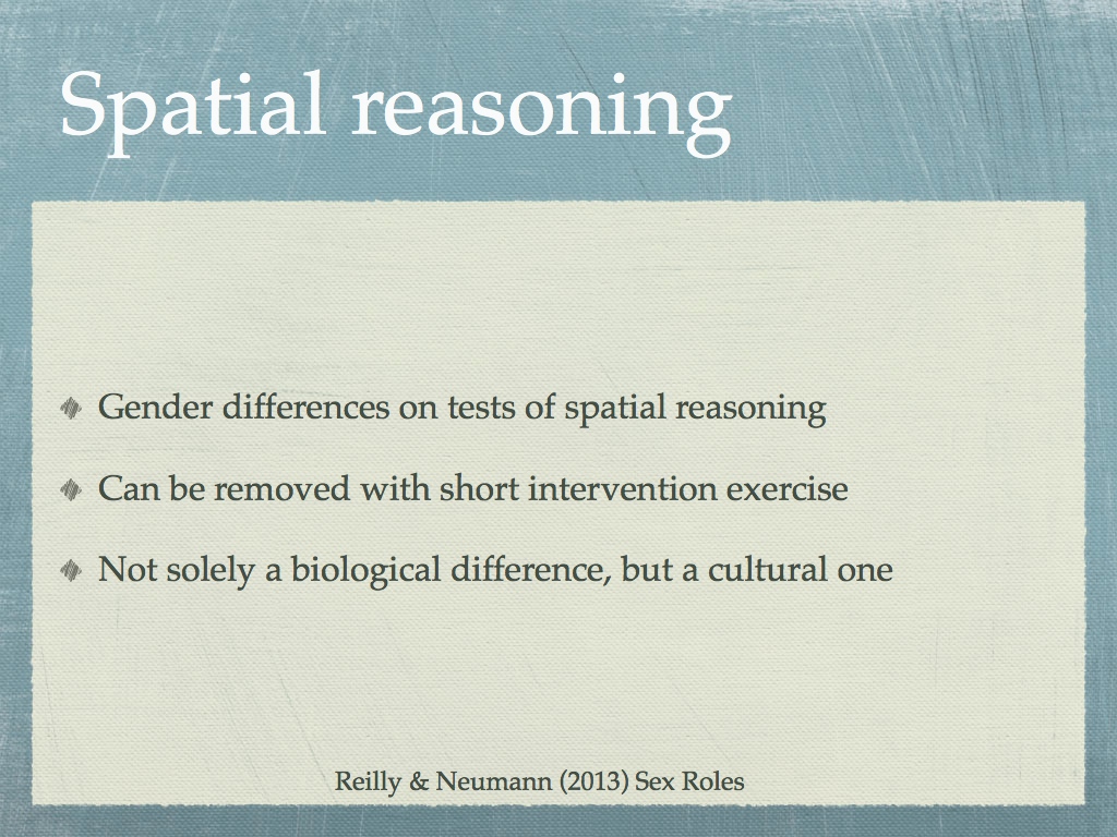 Spatial reasoning
