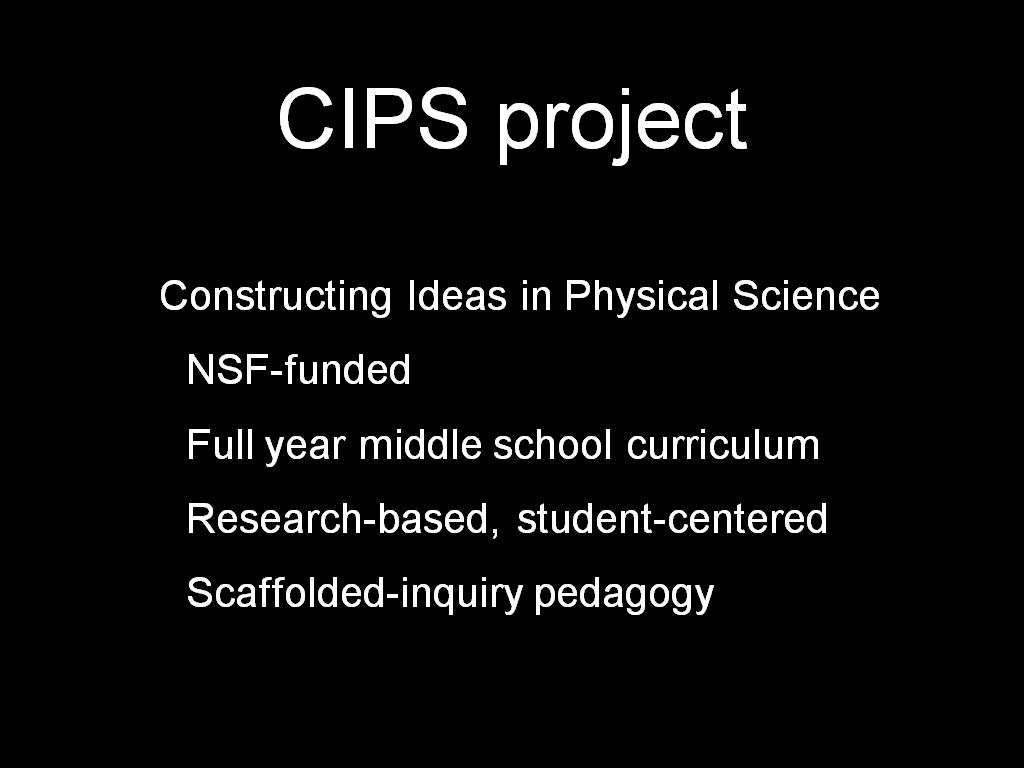 CIPS project