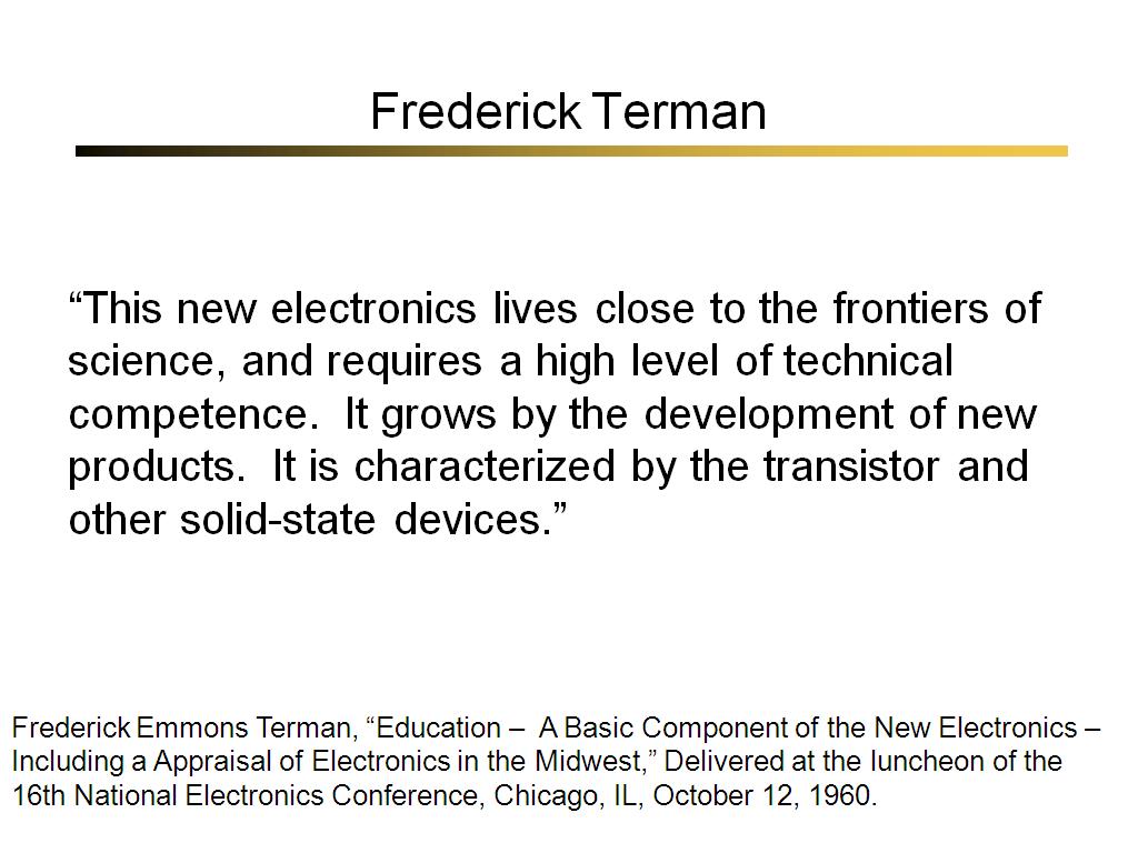 Frederick Terman