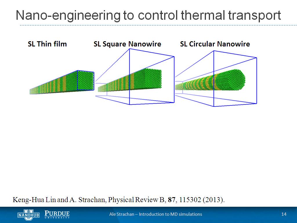 Nano-engineering to control thermal transport