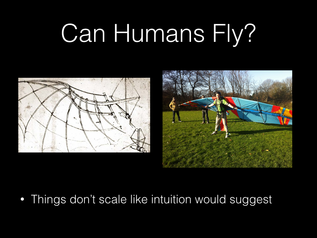 Can Humans Fly?