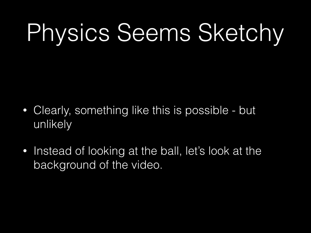 Physics Seems Sketchy