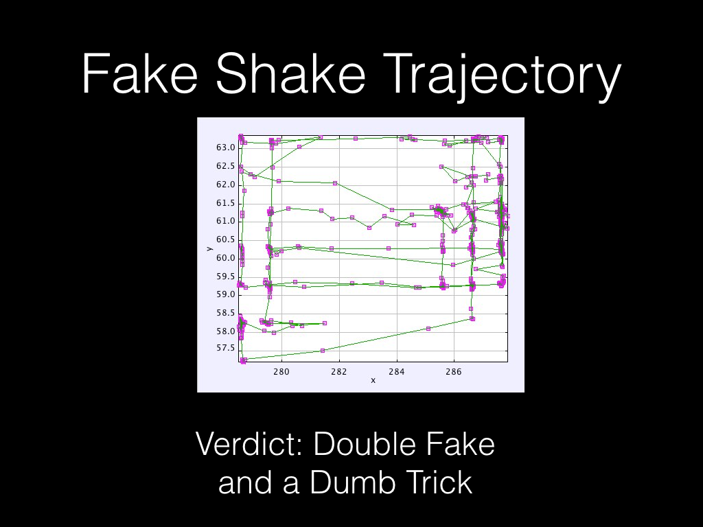 Fake Shake Trajectory