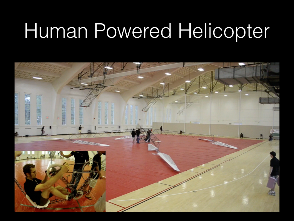 Human Powered Helicopter