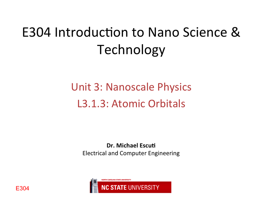L3.1.3: Atomic Orbitals