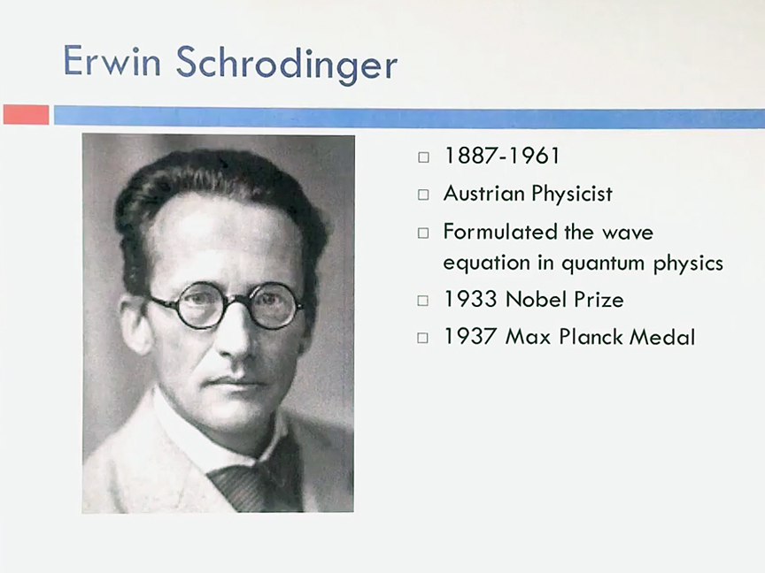 Erwin Schrodinger