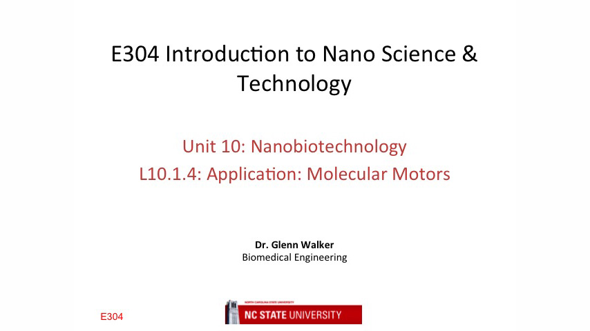 L10.1.4: Application: Molecular Motors