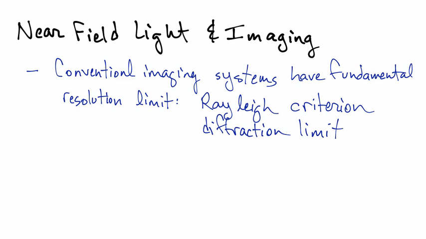 Near Field Light and Imaging