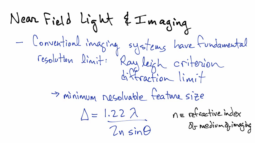 Near Field Light and Imaging