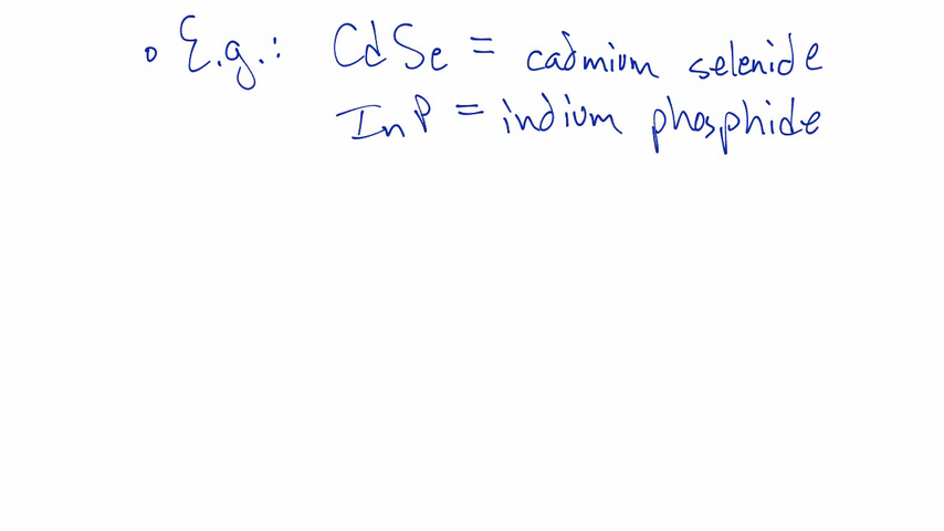 Example: CdSe