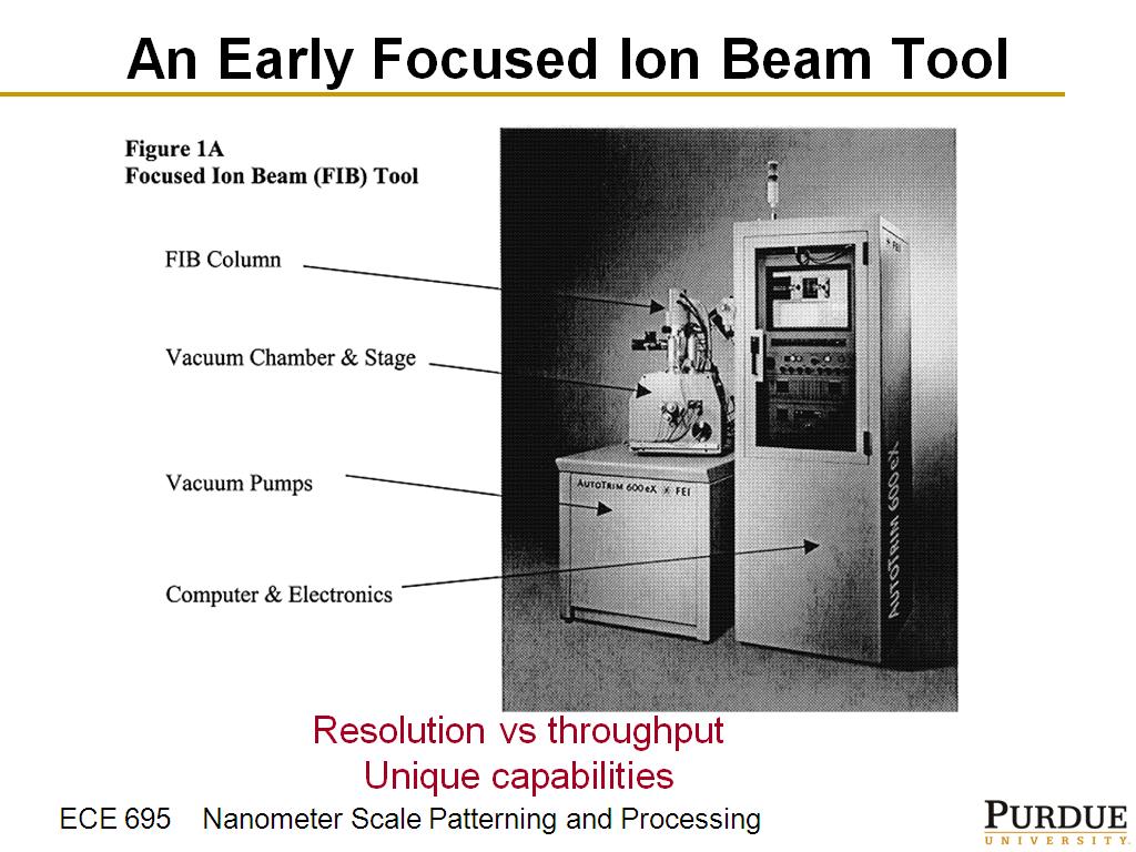 An Early Focused Ion Beam Tool