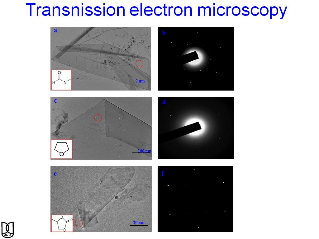 Transnission electron microscopy