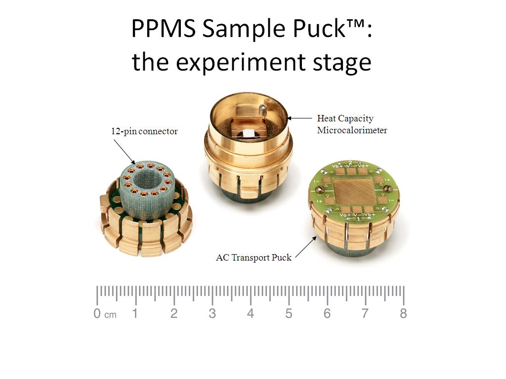 PPMS Sample Puck™: the experiment stage