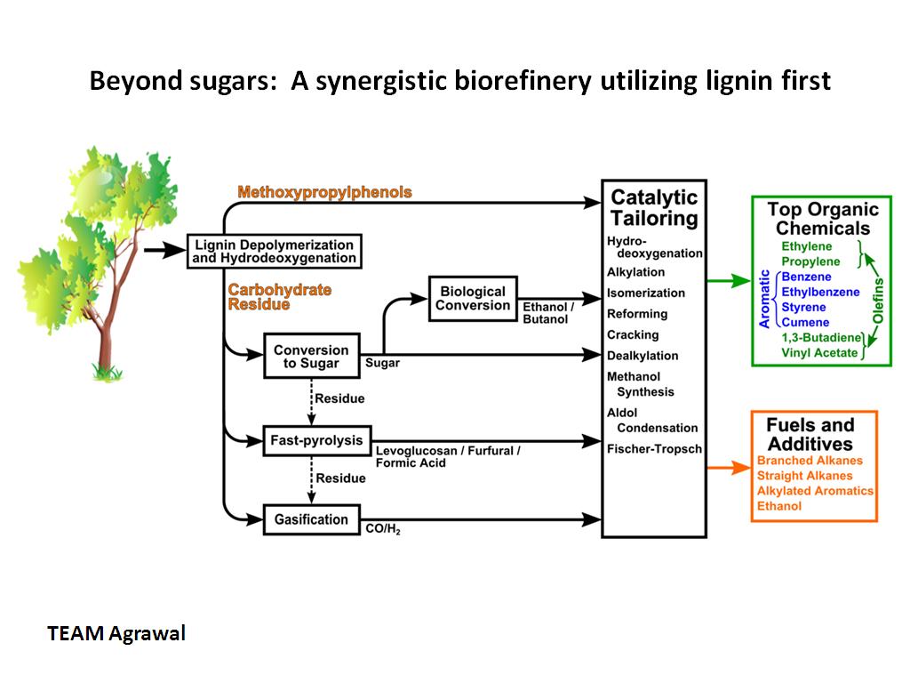 Beyond sugars: A synergistic biorefinery utilizing lignin first