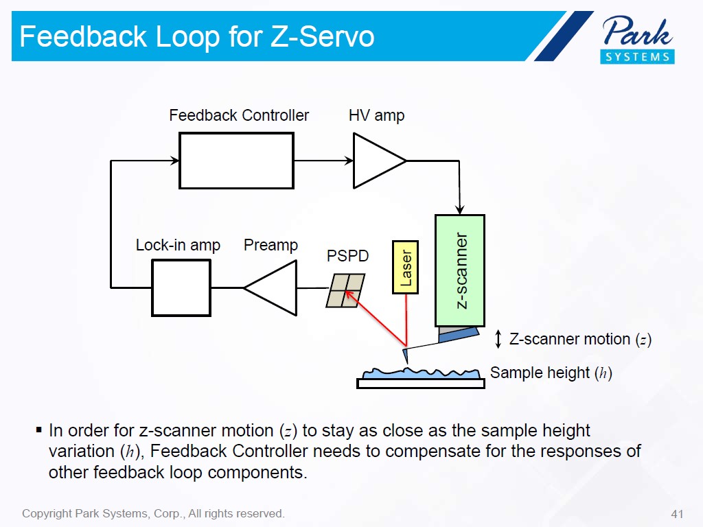 Feedback Loop for Z-Servo