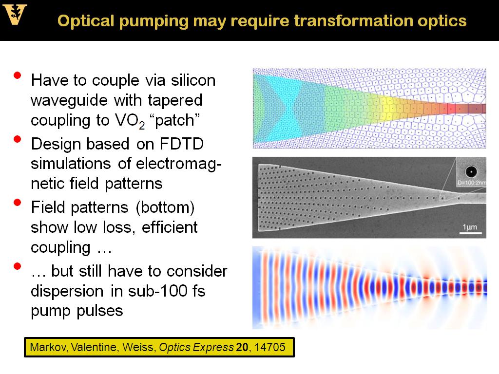 Optical pumping may require transformation optics