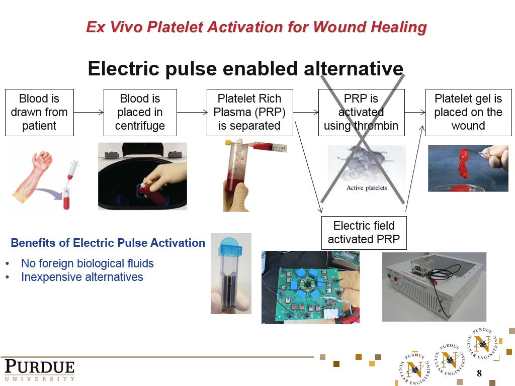Ex Vivo Platelet Activation for Wound Healing