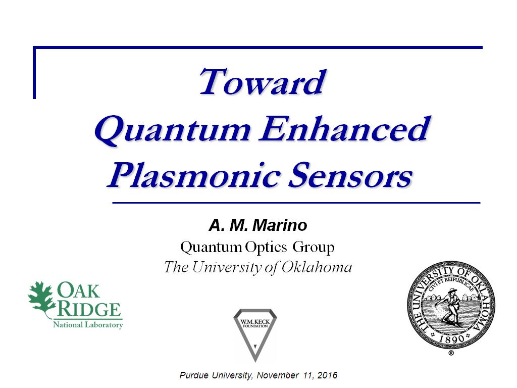 Toward Quantum Enhanced Plasmonic Sensors