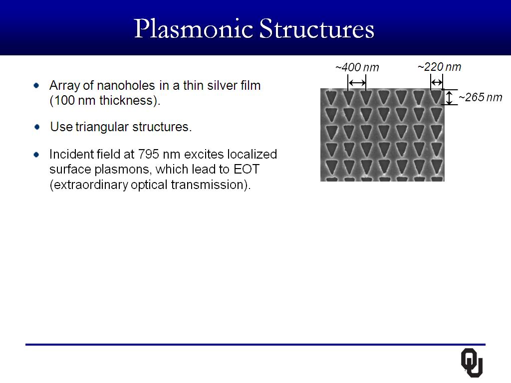 Plasmonic Structures