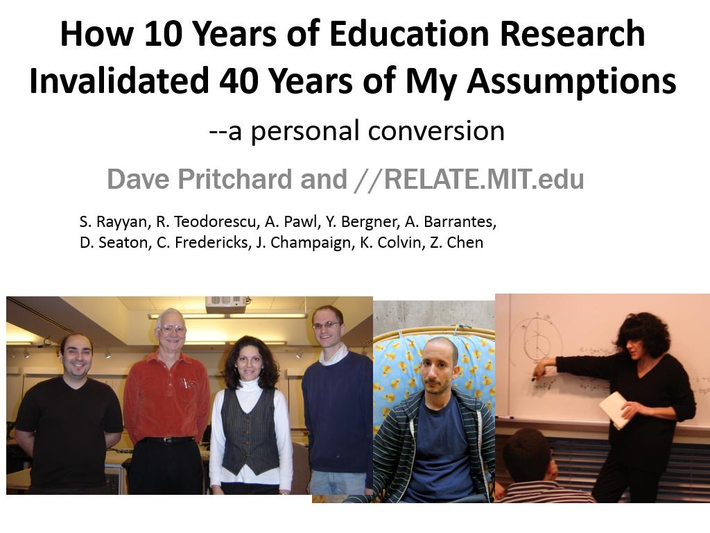 How 10 Years of Education Research Invalidated 40 Years of My Assumptions --a personal conversion