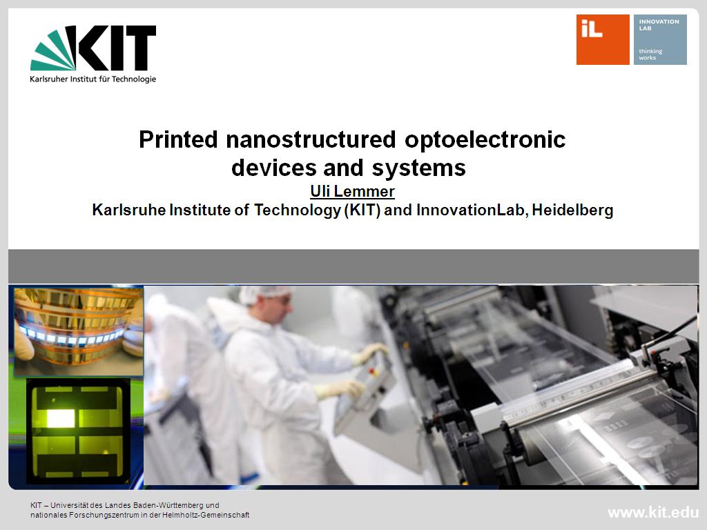 Printed nanostructured optoelectronic devices and systems