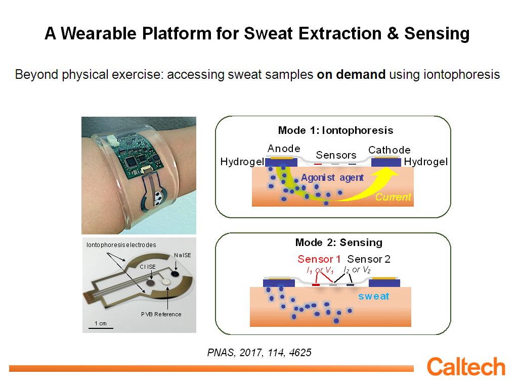 A Wearable Platform for Sweat Extraction & Sensing