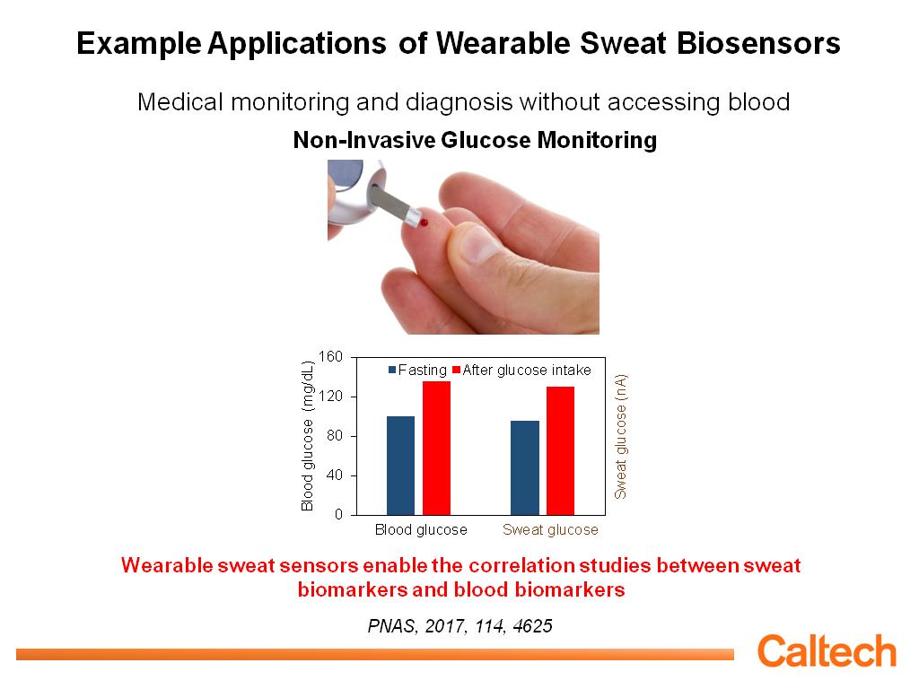 Example Applications of Wearable Sweat Biosensors