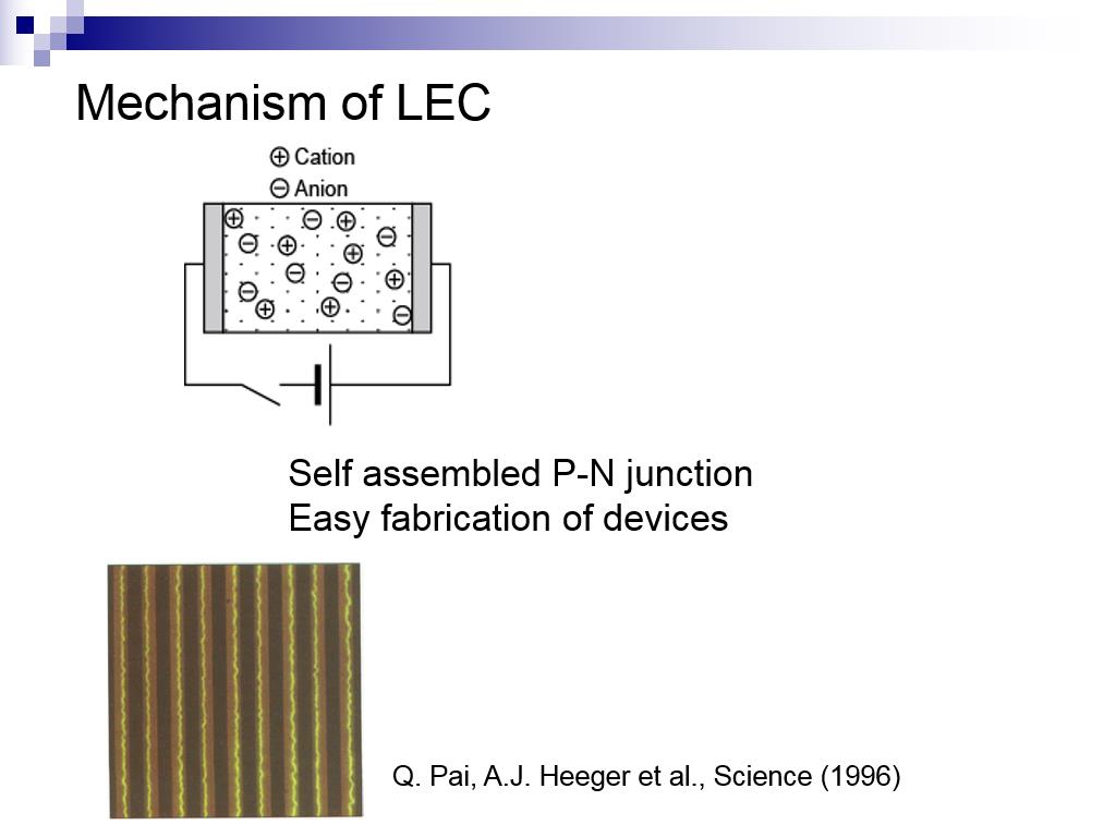 Mechanism of LEC