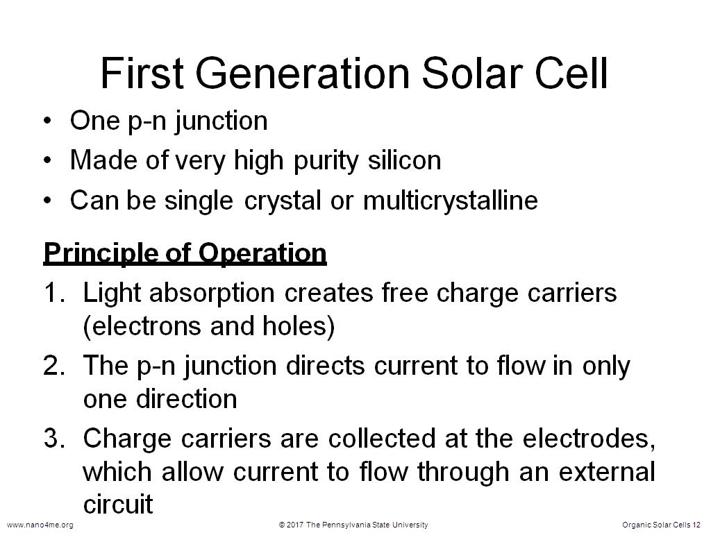 nanohub solar cell pc1d