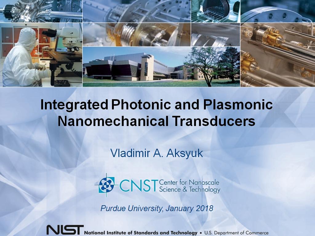 Integrated Photonic and Plasmonic Nanomechanical Transducers