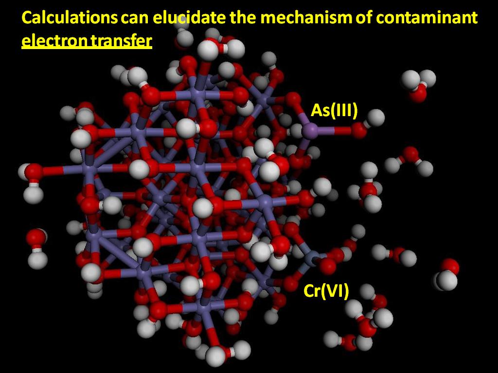 the mechanism of contaminant electron transfer As(III)